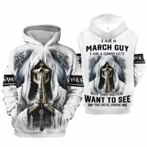 Custom Personalized Birthday March Guy Hoodie